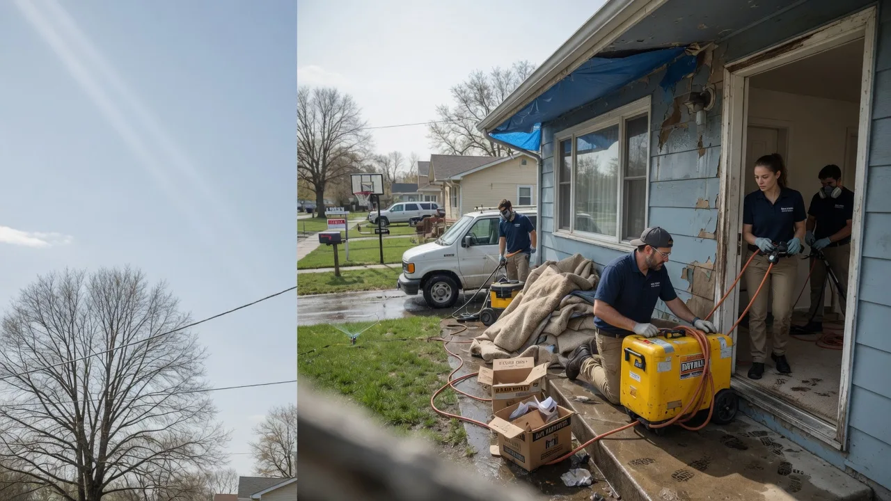 Basement Flood Cleanup in Derby, NY near me